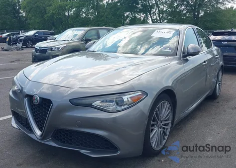 2018 Alfa Romeo Giulia Ti Lusso Rwd from USA, damaged, VIN ZARFAECN0J7565844